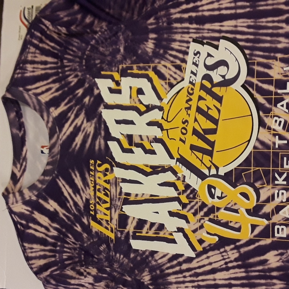 NBA LOS ANGELES LAKERS '48 Tie-dye purple & yellow SM